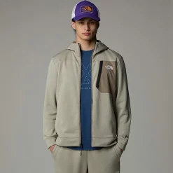 Clearance The North Face Veste Zippée Mountain Athletics Pour Homme CLAY GREY/CAVERN GREY