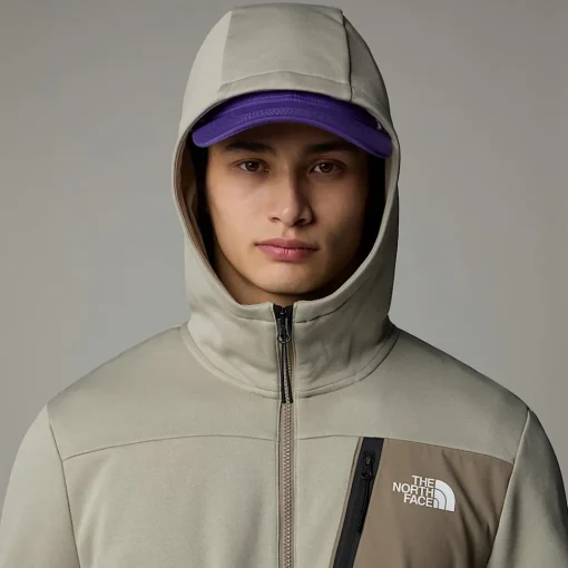 Clearance The North Face Veste Zippée Mountain Athletics Pour Homme CLAY GREY/CAVERN GREY