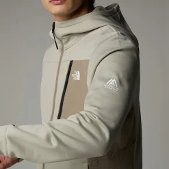 Clearance The North Face Veste Zippée Mountain Athletics Pour Homme CLAY GREY/CAVERN GREY