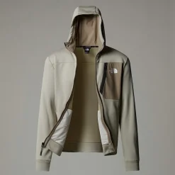 Clearance The North Face Veste Zippée Mountain Athletics Pour Homme CLAY GREY/CAVERN GREY