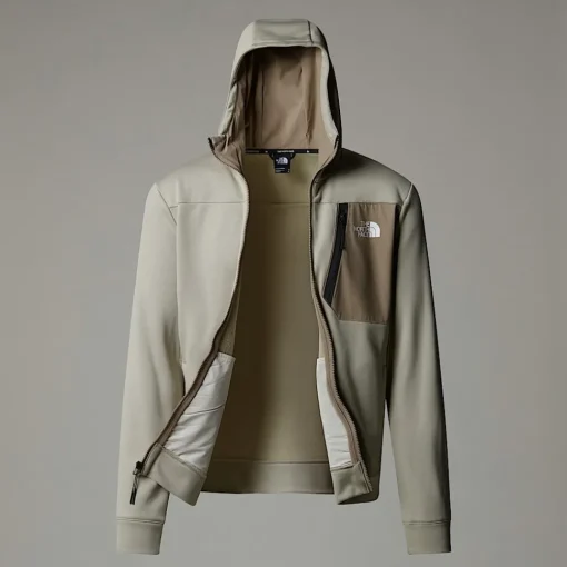 Clearance The North Face Veste Zippée Mountain Athletics Pour Homme CLAY GREY/CAVERN GREY