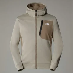 Clearance The North Face Veste Zippée Mountain Athletics Pour Homme CLAY GREY/CAVERN GREY