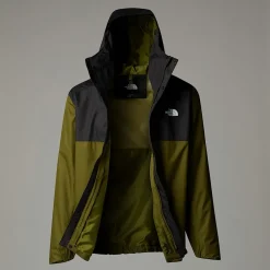 Store The North Face Veste Zippée Quest Pour Homme Forest Olive-TNF Black